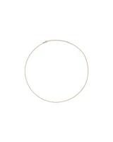 50cm (20") Fine Curb Chain in 10kt Yellow Gold