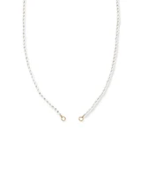 55cm (22") Cultured Freshwater Pearl Open Chain Necklace in 10kt Yellow Gold
