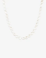 Baroque Pearl Necklace in 10kt Yellow Gold