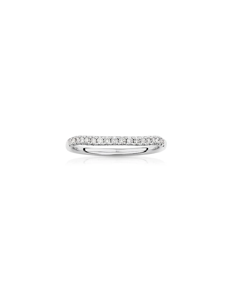 Bridal Set with 1 Carat TW of Diamonds in 14kt White Gold