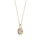 Everlight Pendant with 0.33 Carat TW of Diamonds in 10kt White Gold