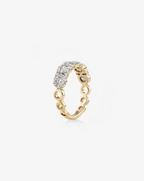 Bubble Ring with 1.00 Carat TW Diamonds in 10kt White Gold