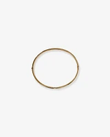 Diamond Accent Oval Bangle in 10kt Yellow Gold