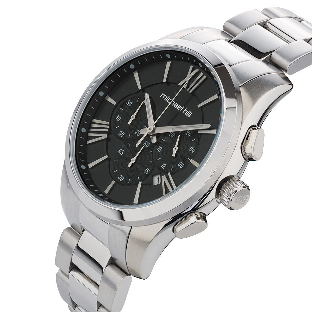 Men's Chronograph Watch in Stainless Steel