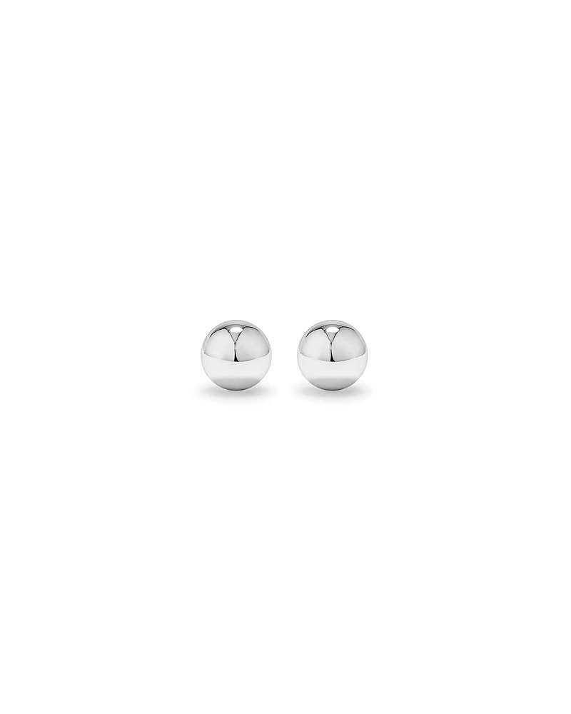 4mm Ball Stud Earrings in Sterling Silver