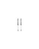 12mm Sleeper Earrings in Sterling Silver