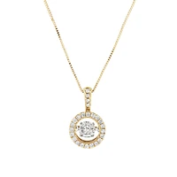Everlight Pendant with 0.33 Carat TW of Diamonds in 10kt White Gold