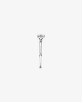 Solitaire Engagement Ring with 0.50 Carat TW of Diamonds in 18kt White Gold