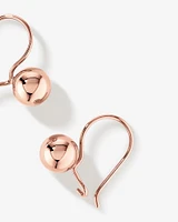7mm Euroball Earrings in 10kt Rose Gold