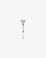 1.00 Carat TW Princess Cut Diamond Solitaire Engagement Ring in 14kt White Gold