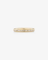 Wedding Band with Carat TW of Diamonds in 14kt Yellow Gold