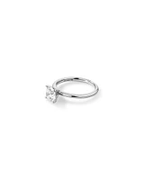 Solitaire Engagement Ring with 1.25 Carat TW of Laboratory-Grown Diamond in 18kt White Gold