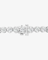 8.00 Carat TW Diamond Tennis Bracelet in 14kt White Gold