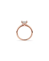 1.25 Carat TW Princess Cut Laboratory-Grown Diamond Solitaire Engagement Ring In 14kt White Gold