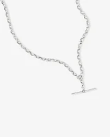 45cm (18") 4.5mm-5mm Width Belcher Fob Chain in Sterling Silver