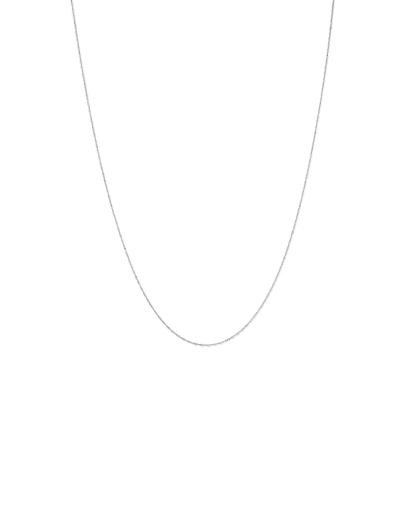45cm (18") Singapore Chain in 10kt Yellow Gold