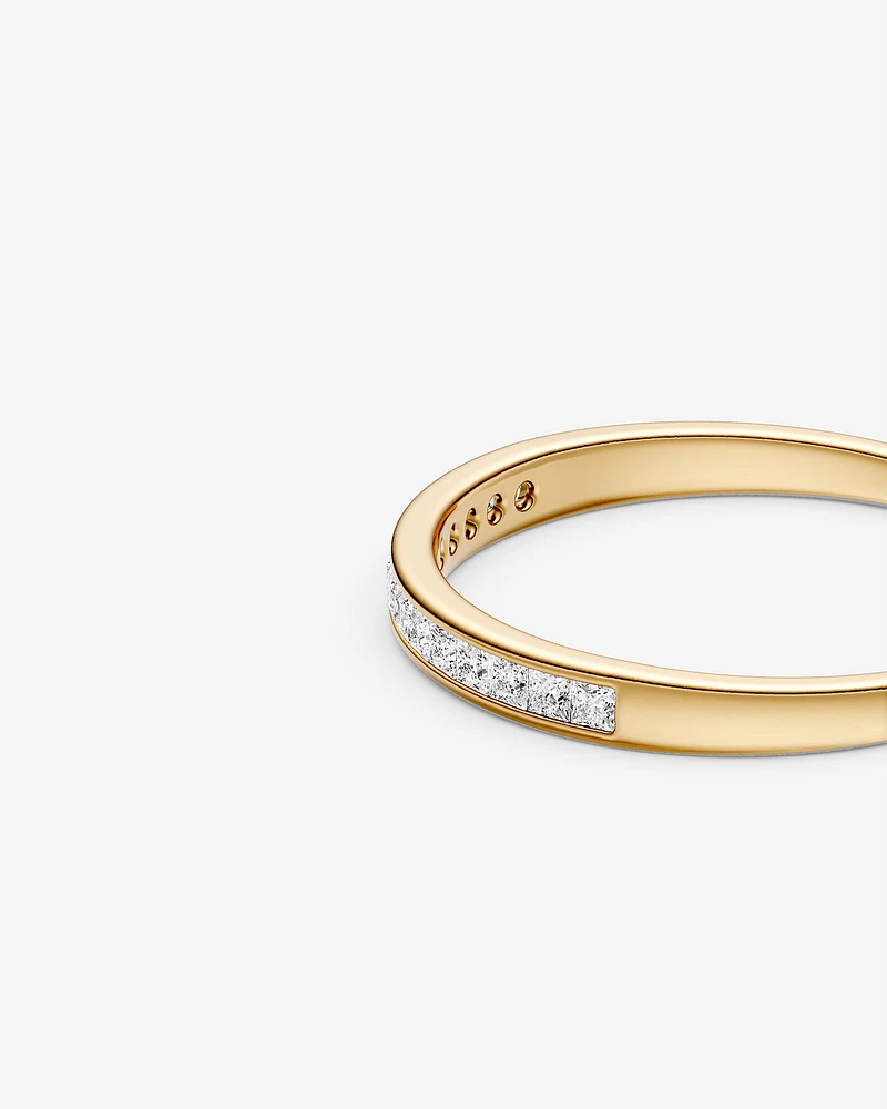 Evermore Wedding Band with 0.25 Carat TW of Diamonds in 14kt White Gold