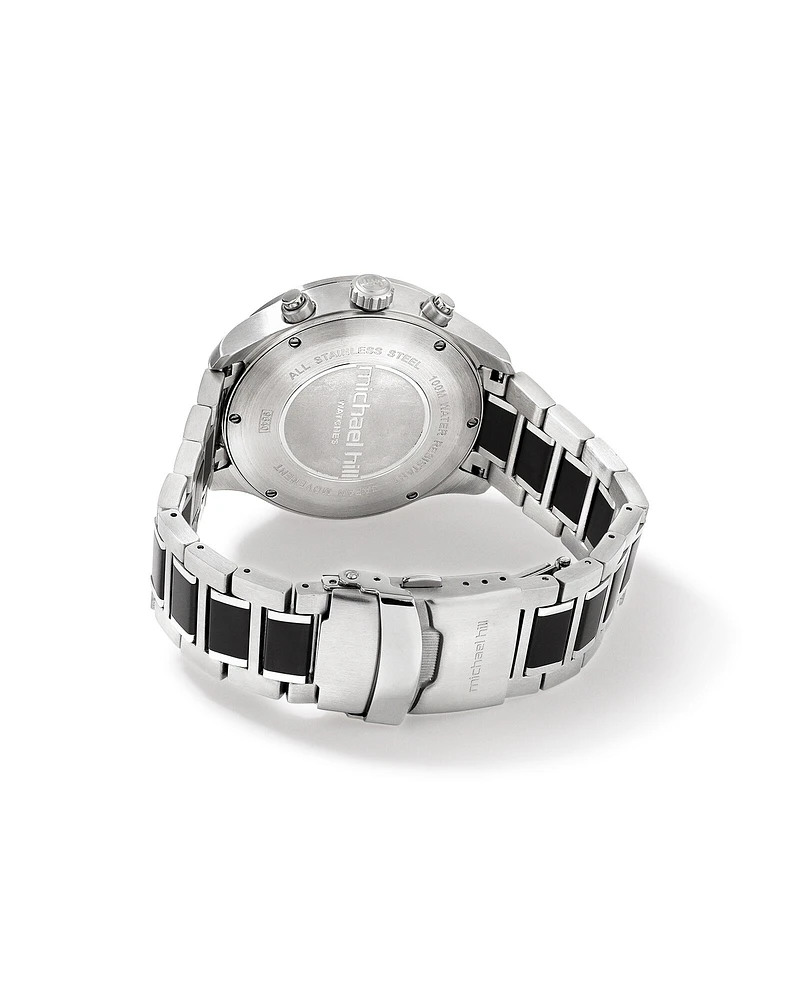 Solar Powered Men's Watch with Tone in Stainless Steel