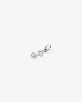 15mm Rose Pendant in Sterling Silver