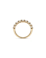 1.30 Carat TW Round Brilliant Laboratory-Grown Diamond Wedding Ring in 14kt Gold
