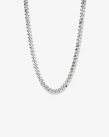 11.3mm Curb Chain in Sterling Silver