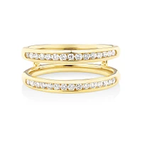 Evermore Enhancer Ring with 0.40 Carat TW Diamonds in 14kt Yellow Gold