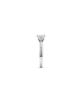 Certified Solitaire Engagement Ring with 1 Carat TW Diamond in 18kt White Gold