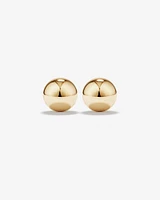 7mm Ball Stud Earrings in 10kt Yellow Gold