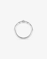 Wedding Ring with 0.23 Carat TW of Diamonds in 14kt White Gold