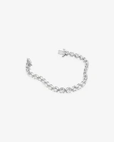 8.00 Carat TW Diamond Tennis Bracelet in 14kt White Gold