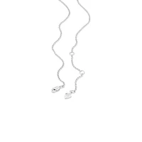 45cm (18") Triple Pendant Necklace in Sterling Silver