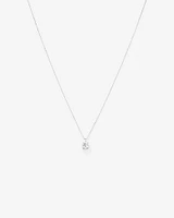 Carat TW Laboratory-Grown Diamond Solitaire Pendant in 14kt Gold