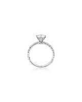 Sir Michael Hill Designer Engagement Ring with 1.37Carat TW of Diamonds in 18kt White Gold