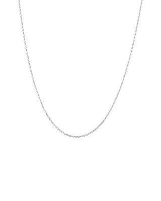 50cm (20") 1mm-1.5mm Width Diamond Cut Belcher Chain in 18kt Yellow Gold