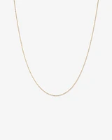 45cm (18") Singapore Chain in 10kt Yellow Gold