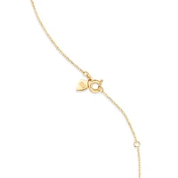 0.50 Carat TW Diamond Solitaire Pendant in 18kt White Gold
