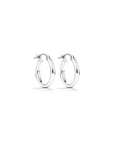 10mm Hoop Earrings in 10kt Rose Gold
