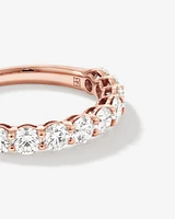 1.30 Carat TW Round Brilliant Laboratory-Grown Diamond Wedding Ring in 14kt Gold
