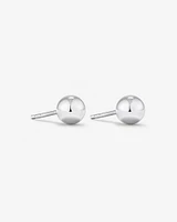 5mm Ball Stud Earrings in 10kt Rose Gold