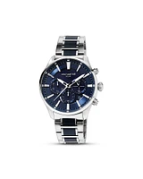 Solar Powered Men's Watch with Tone in Stainless Steel