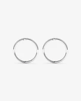 12mm Sleeper Earrings in Sterling Silver