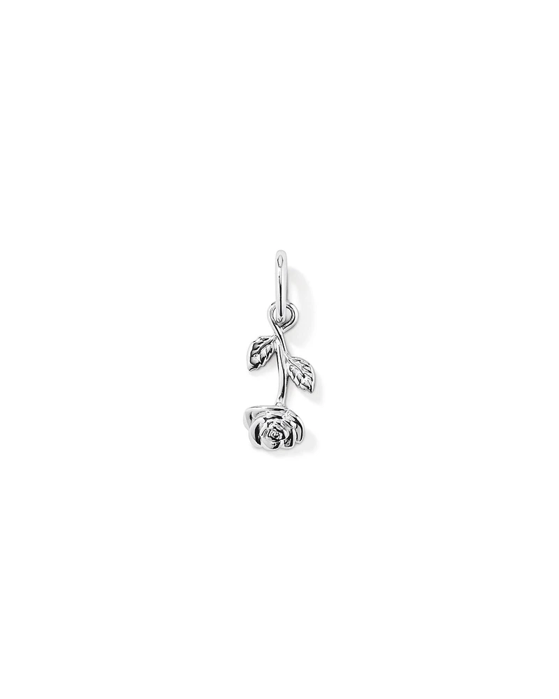 15mm Rose Pendant in Sterling Silver