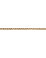 19cm (7.5") 4.5mm-5mm Width Hollow Anchor Bracelet in 10kt Yellow Gold