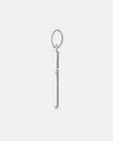 Cross Pendant in 10kt White Gold