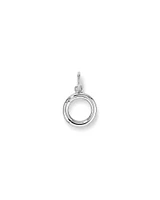 13mm Polished Pendant Enhancer in Sterling Silver