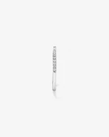 0.12 Carat TW Diamond Open Wedding Band in 14kt White Gold