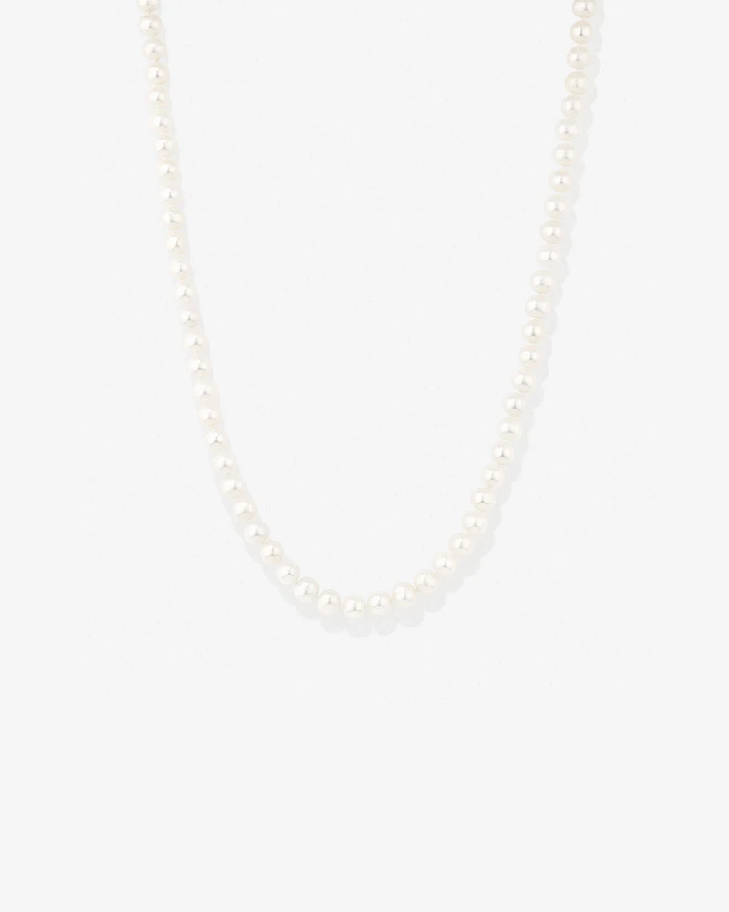 Cultured Freshwater Pearl Necklace in 10kt Yellow Gold