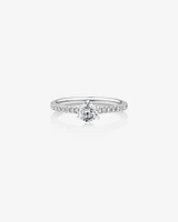 Sir Michael Hill Designer Engagement Ring with 0.70 Carat TW of Diamonds in 18kt White Gold