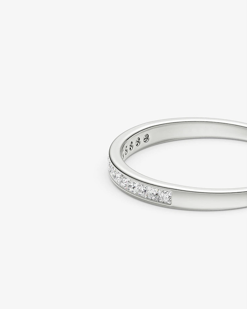 Evermore Wedding Band with 0.25 Carat TW of Diamonds in 14kt White Gold