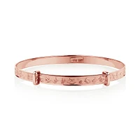 Expandable Baby Bangle in 10kt Yellow Gold